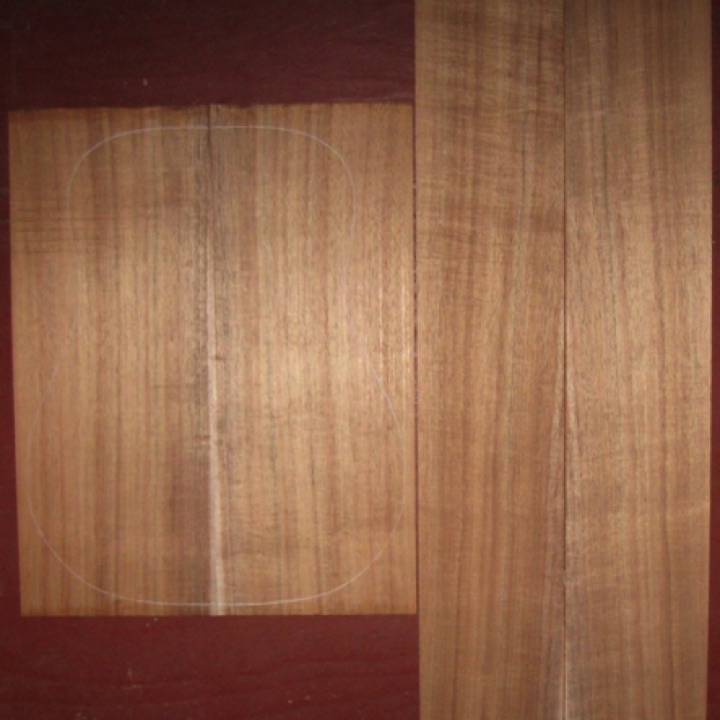 Koa OM/Dreadnought AAA $285
(2) back plates 8-1/2" x 21-5/8"
(2) side plates 6-1/4" x 34"
Air dried since 2015, 16" dred pattern shown, bright orange brown, straight & vertical grain, good curl. Gorgeous koa.
set #178-1443 Koa OM/Dreadnought AAA $285
(2) back plates 8-1/2" x 21-5/8"
(2) side plates 6-1/4" x 34"
Air dried since 2015, 16" dred pattern shown, bright orange brown, straight & vertical grain, good curl. Gorgeous koa.
set #178-1443