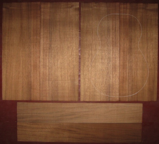 Koa Baritone/Tenor Ukulele AA $84
(4) top-back plates 6-1/2" x 17"
(2) side plates 3-1/2" x 22"
Air dried since 1996, baritone pattern shown, light curl, orange-brown.
set #191-1496 Koa Baritone/Tenor Ukulele AA $84
(4) top-back plates 6-1/2" x 17"
(2) side plates 3-1/2" x 22"
Air dried since 1996, baritone pattern shown, light curl, orange-brown.
set #191-1496