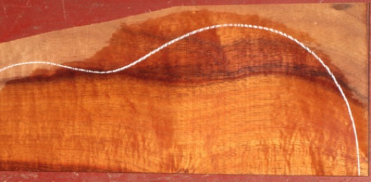 closeup, wetted
set #119-1506

Top and back plates taper to 3-3/8" width.