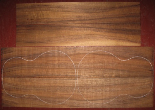 Koa Concert/Soprano Ukulele AAA $110
(2) top-back plates 4-1/2" x 23"
(2) side plates 3-1/4" x 18-3/4"
Air dried since 2001, vertical grain, gorgeous dark orange-brown colors and fiddleback curl
set #86-1745 Koa Concert/Soprano Ukulele AAA $110
(2) top-back plates 4-1/2" x 23"
(2) side plates 3-1/4" x 18-3/4"
Air dried since 2001, vertical grain, gorgeous dark orange-brown colors and fiddleback curl
set #86-1745