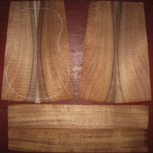 Koa Soprano Ukulele AAA $95
(4) top-back plates 3-7/8" x 10-3/4"
(2) side plates 2-1/2" x 15"
Air dried since 2005, strong fiddleback curl.
set #118-1753
Koa Soprano Ukulele AAA $95
(4) top-back plates 3-7/8" x 10-3/4"
(2) side plates 2-1/2" x 15"
Air dried since 2005, strong fiddleback curl.
set #118-1753