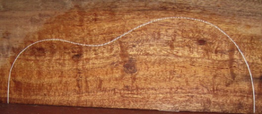 closeup, wetted
set #192-2115
Several tight pin knots and whorls make for dramatic figure; no special attention required during finishing. closeup, wetted
set #192-2115
Several tight pin knots and whorls make for dramatic figure; no special attention required during finishing.