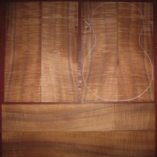 Koa Concert/Soprano Ukulele AAA+ $140
(4) top-back plates 4-1/8" x 11-1/2"
(2) side plates 3" x 17-1/4"
Air dried since 2018, concert pattern shown, strong curl and bright colors.
set #212-2366 Koa Concert/Soprano Ukulele AAA+ $140
(4) top-back plates 4-1/8" x 11-1/2"
(2) side plates 3" x 17-1/4"
Air dried since 2018, concert pattern shown, strong curl and bright colors.
set #212-2366