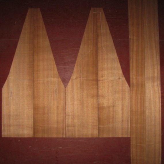Koa Weissenborn AA $260
(4) top-back plates 8-3/4" x 36" (tapered as shown)
(2) side plates 4-1/4" x 51"
Air dried since 2015, gorgeous orange-brown with striping; straight grain.
set #179-1460 Koa Weissenborn AA $260
(4) top-back plates 8-3/4" x 36" (tapered as shown)
(2) side plates 4-1/4" x 51"
Air dried since 2015, gorgeous orange-brown with striping; straight grain.
set #179-1460
