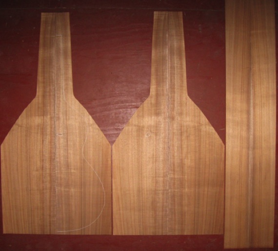 Koa Weissenborn 2A $325
(4) top-back plates 9" x 36-1/4"
(2) side plates 4" x 45"
Air dried since 2016, straight and vertical grain, bright orange-brown color with tight fiddleback.
set #178-1929 Koa Weissenborn 2A $325
(4) top-back plates 9" x 36-1/4"
(2) side plates 4" x 45"
Air dried since 2016, straight and vertical grain, bright orange-brown color with tight fiddleback.
set #178-1929
