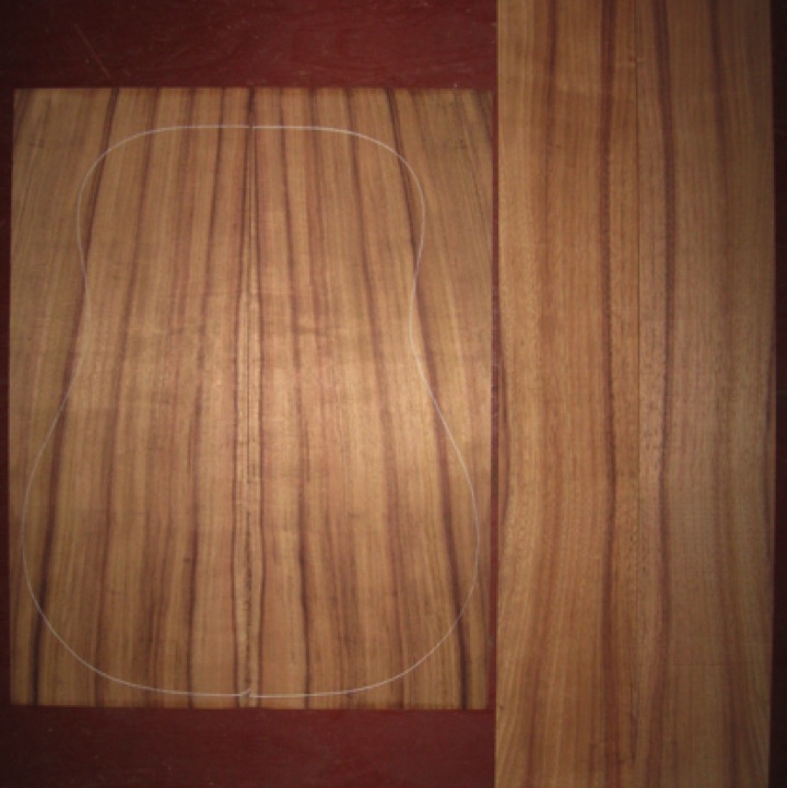 Koa OM/Dreadnought AA $95
(2) back plates 8-1/2" x 22"
(2) side plates 5" x 32-1/2"
Air dried since 2013, minor inclusion on inside face of back plate (not visible on show face) beautiful stripes, light curl.
(3) consecutive sets available - set #163-1531 Koa OM/Dreadnought AA $95
(2) back plates 8-1/2" x 22"
(2) side plates 5" x 32-1/2"
Air dried since 2013, minor inclusion on inside face of back plate (not visible on show face) beautiful stripes, light curl.
(3) consecutive sets available - set #163-1531