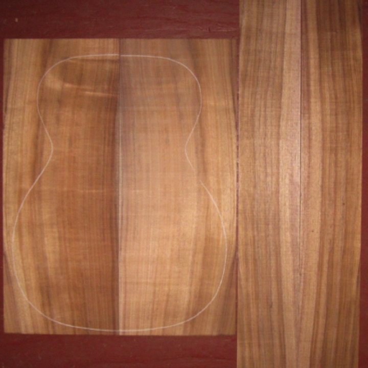 Koa OM/CL A $75
(2) back plates 8-3/8" x 21-1/4"
(2) side plates 4-3/8" x 32-3/8"
Air dried since 2017, 15-1/4" OM pattern shown, bright color, light flame.
(2) consecutive sets available - set #205-1967 Koa OM/CL A $75
(2) back plates 8-3/8" x 21-1/4"
(2) side plates 4-3/8" x 32-3/8"
Air dried since 2017, 15-1/4" OM pattern shown, bright color, light flame.
(2) consecutive sets available - set #205-1967