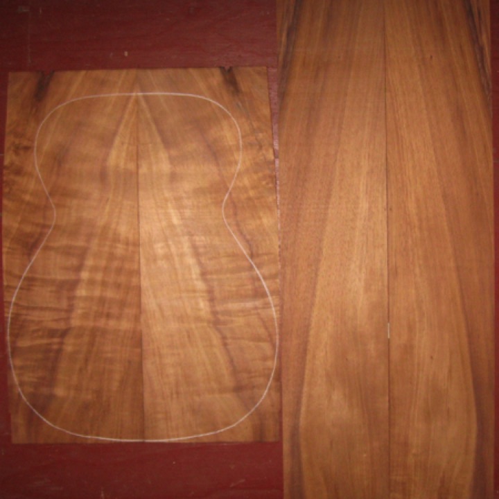 Koa OM/CL AA+ $150
(2) back plates 7-3/4" x 21-1/4"
(2) side plates 6" x 31"
Air dried since 2016, 15-1/4" OM pattern shown, good color, tenable fit for OM and easy fit for smaller patterns
(2) consecutive sets available - set #175-2041 Koa OM/CL AA+ $150
(2) back plates 7-3/4" x 21-1/4"
(2) side plates 6" x 31"
Air dried since 2016, 15-1/4" OM pattern shown, good color, tenable fit for OM and easy fit for smaller patterns
(2) consecutive sets available - set #175-2041