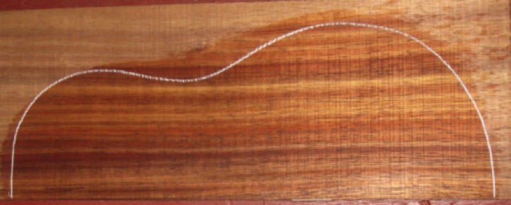 closeup, wetted
set #193-2278

Whorl mid-length on sides. Not a knot, and no attention required during finishing.
